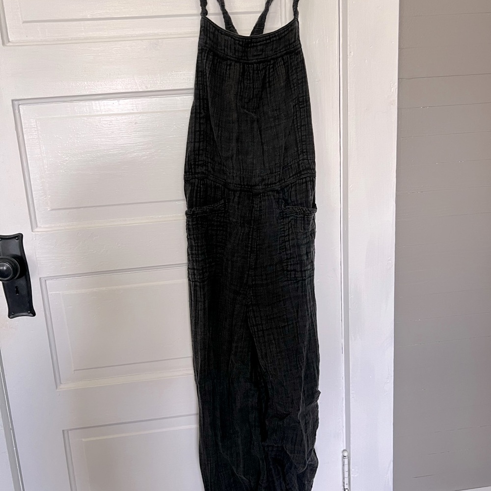 Natural Life wide leg overalls